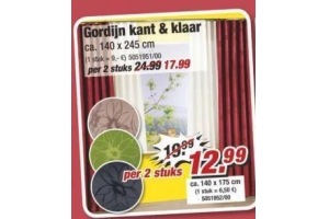 gordijn kant en klaar