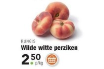 wilde witte perziken