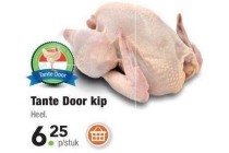 tante door kip