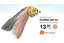 forelfilet met vel