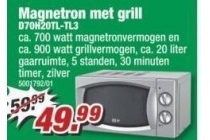 magnetron met grill