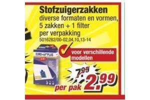 stofzuigerzakken