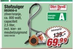 stofzuiger dd2650 0