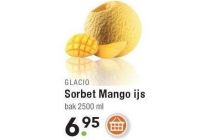 sorbet mango ijs