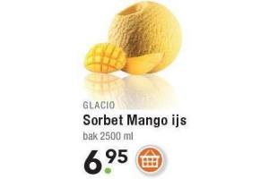 sorbet mango ijs