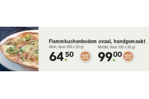 flammkuchenbodem ovaal