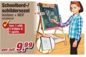 schoolbord schildersezel