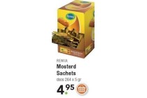 mosterd sachets