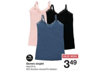 dames singlet