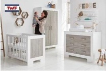 lucca ledikant commode en hang legkast