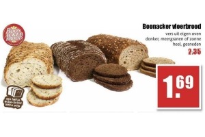 boonacker vloerbrood nu eur1 69 per stuk