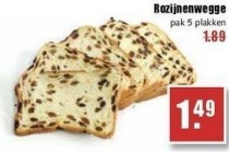 rozijnenwegge nu eur1 49 per stuk