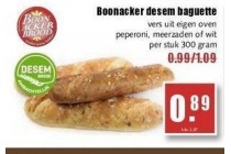 boonacker desem baguette nu eur0 89 per stuk
