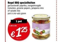 royal bbq specialiteiten nu eur1 25 per stuk