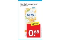 spa fruit orange peer
