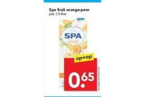 spa fruit orange peer