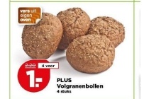 plus volgranenbollen