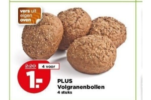 plus volgranenbollen