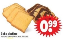 cake plakjes