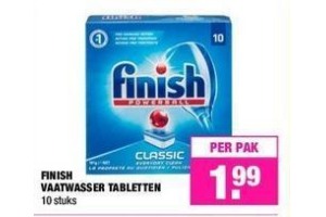 finish vaatwasser tabletten