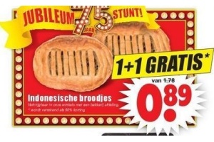 indonesische broodjes