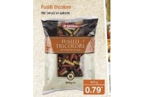 fusilli tricolore