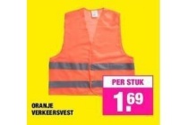 oranje verkeersvest