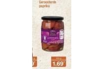 geroosterde paprika