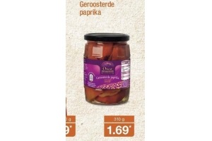 geroosterde paprika
