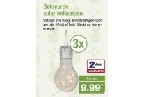 gekleurde solar ledlampen