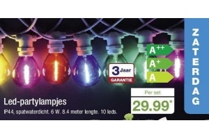 led partylampjes