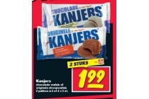 kanjers chocolade wafels of originele stroopwafels