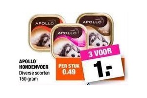 apollo hondenvoer