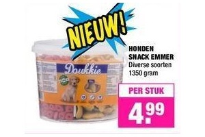 honden snack emmer