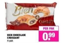 bien chocolade croissant