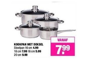 kookpan met deksel