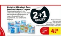 kruidvat ultradent floss tandenstokers of ragers