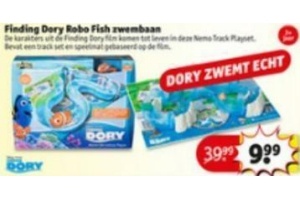 finding dory robo fish zwembaan