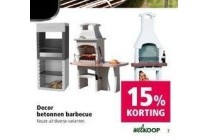 decor betonnen barbecue