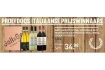 proefdoos italiaanse prijswinnaars