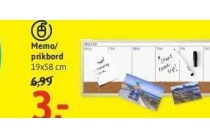 memo prikbord