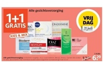 alle gezichtsverzorging