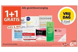 alle gezichtsverzorging