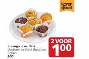 korengoud muffins