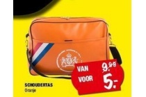 schoudertas oranje