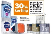 alle histor perfect finish en the color collection lak en muurverf