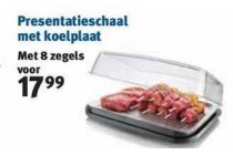 presentatieschaal met koelplaat