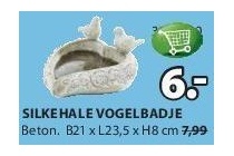 silkehale vogelbadje