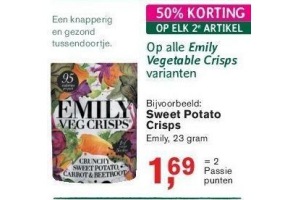 emily vegetable crisps varianten