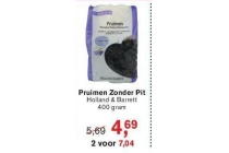 pruimen zonder pit holland en barrett 400 gram